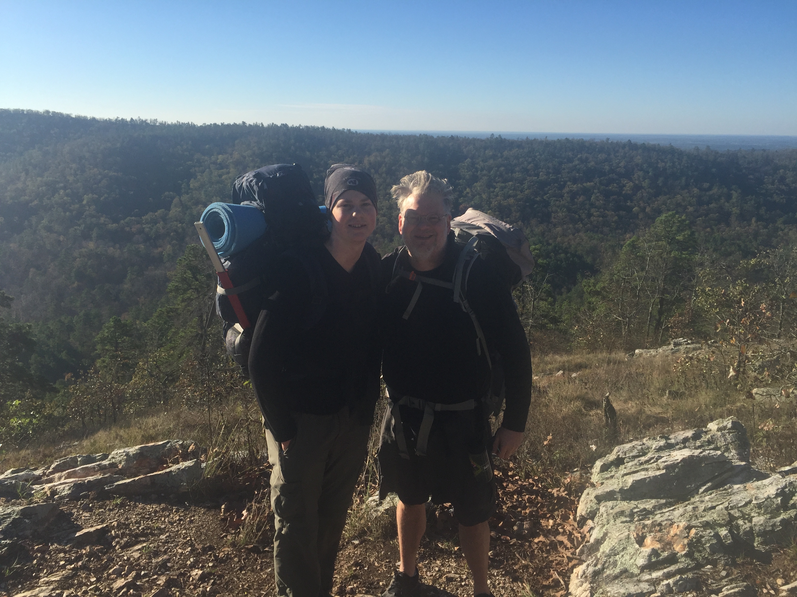 Once a month, these two head out for a weekend of camping and adventure. These are special weekends spent bonding over learning new outdoor skills, cooking over a campfire, and growing ripe from days without bathing - you know, boy stuff.