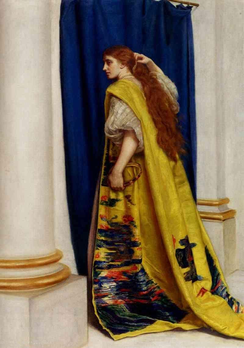 "Esther" by John Everett Millais 