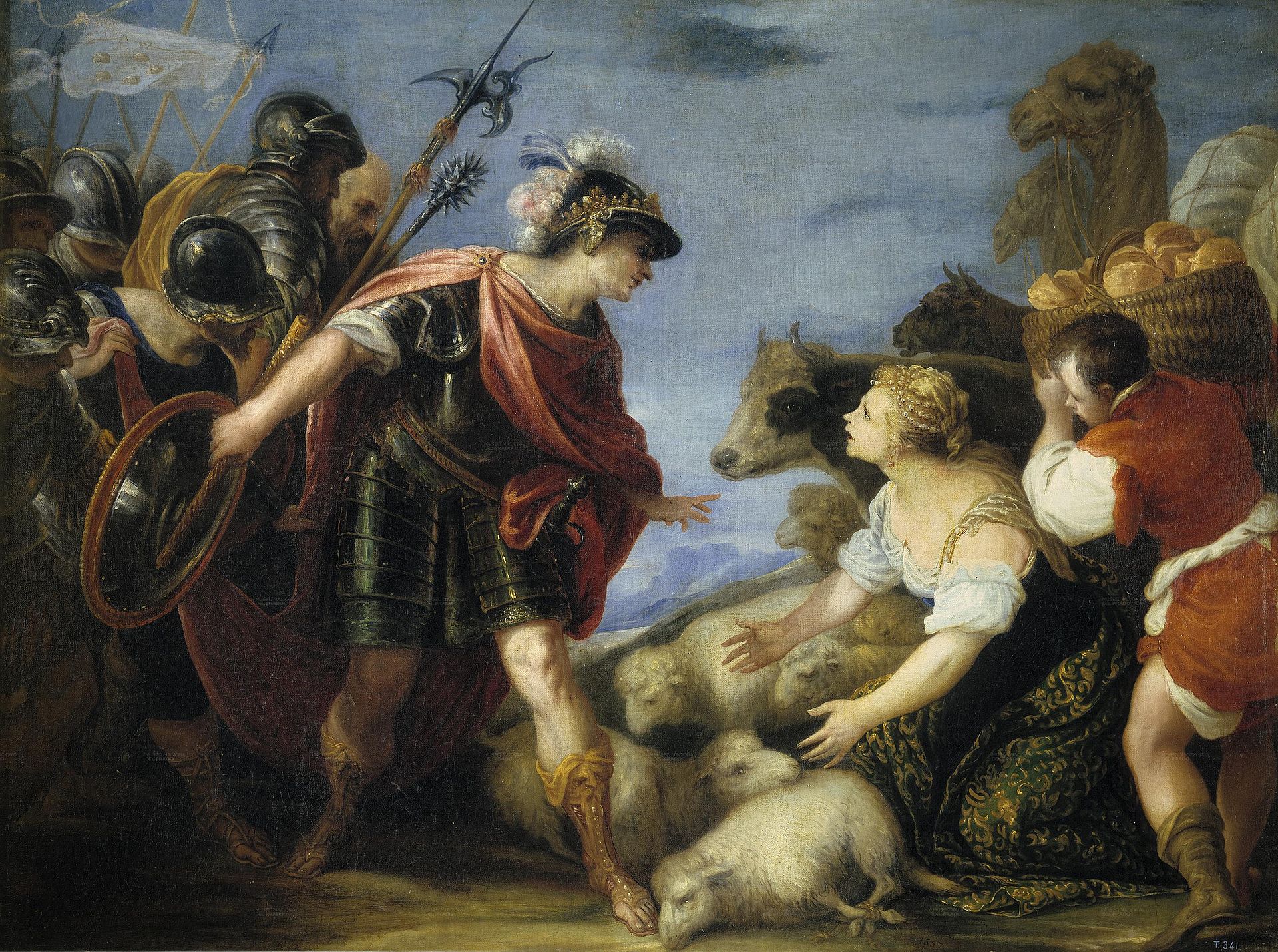 "Prudent Abigail" by Juan Antonio Escalante c. 1667