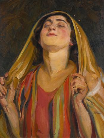 Wilhelm Wachtel's "Hannah at Prayer" 