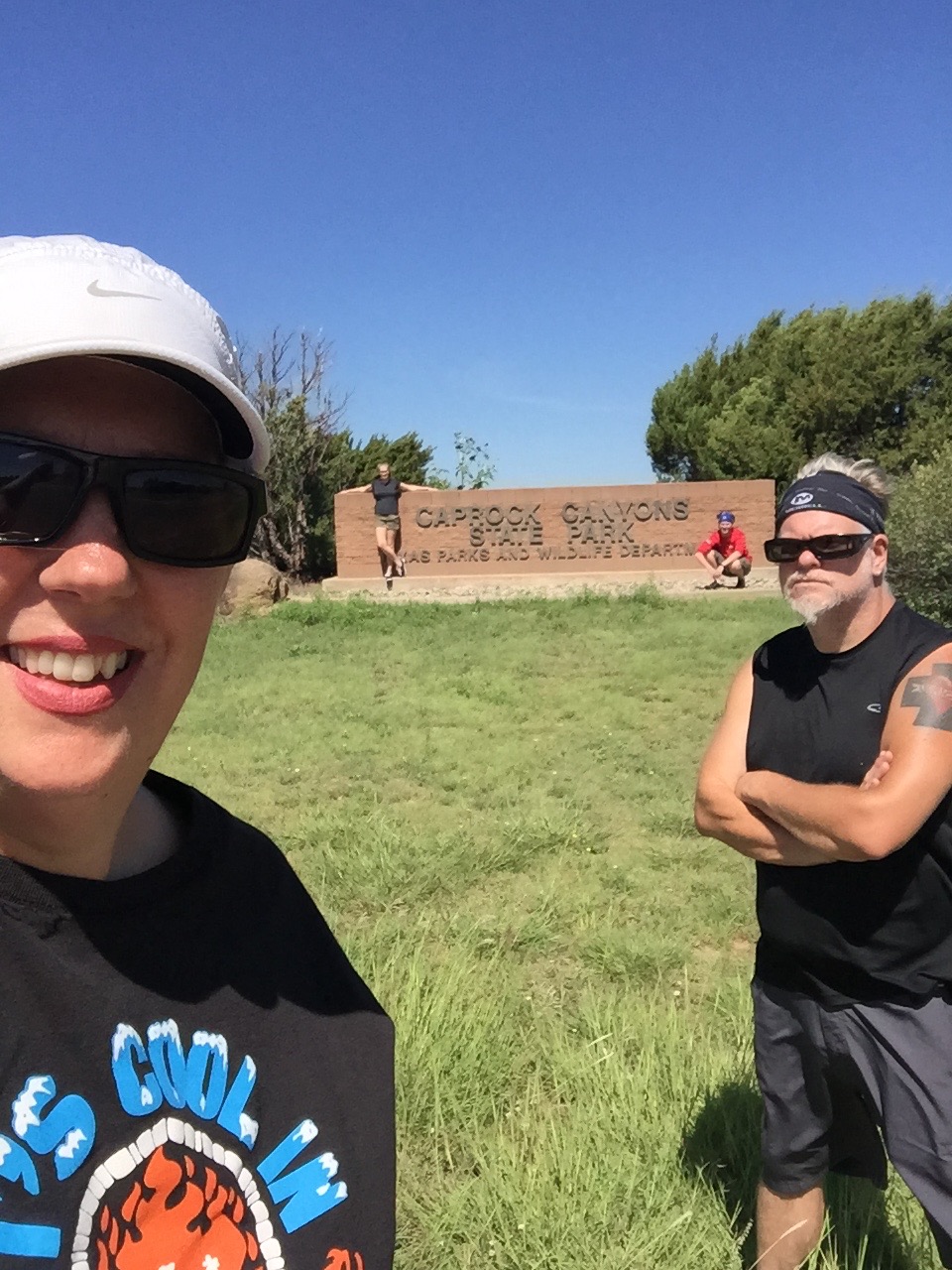 This was the day we explored every nook and cranny we could at Caprock Canyons State Park. I cannot state clearly enough how you should visit this gem of a state park. It is beautiful. It is clean. The weather is COOL, believe it or not. The campsites are PRIVATE and it is hands-down our favorite campground to date.