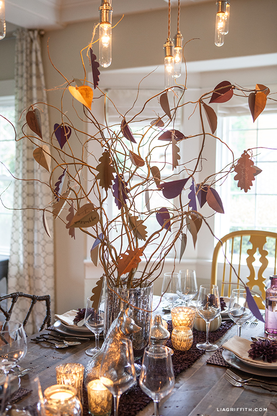 This Thanksgiving Tree by Lia Griffith is absolutely enviable, right?